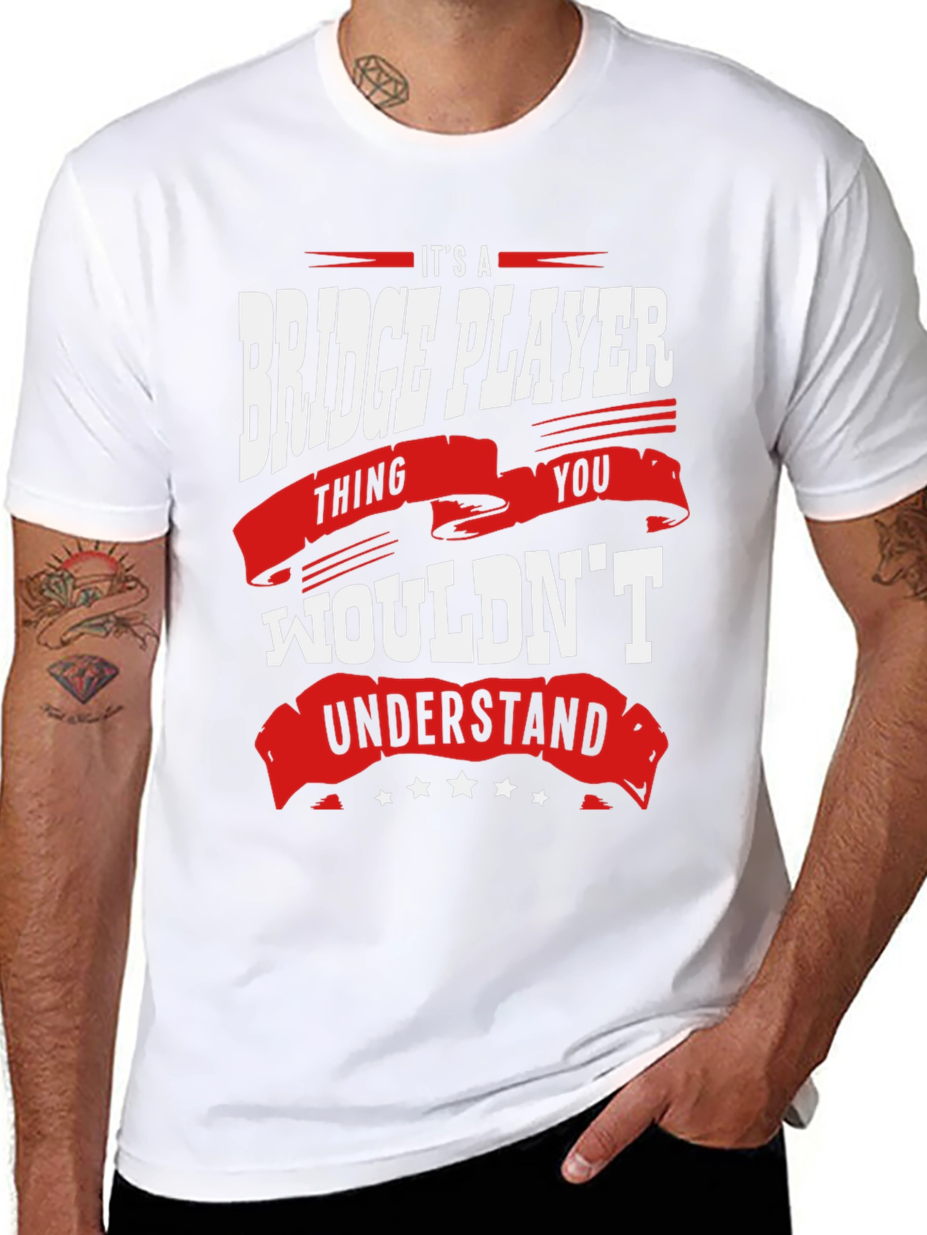 Bridge Player T-Shirt: Its a Thing You Wouldnt Understand