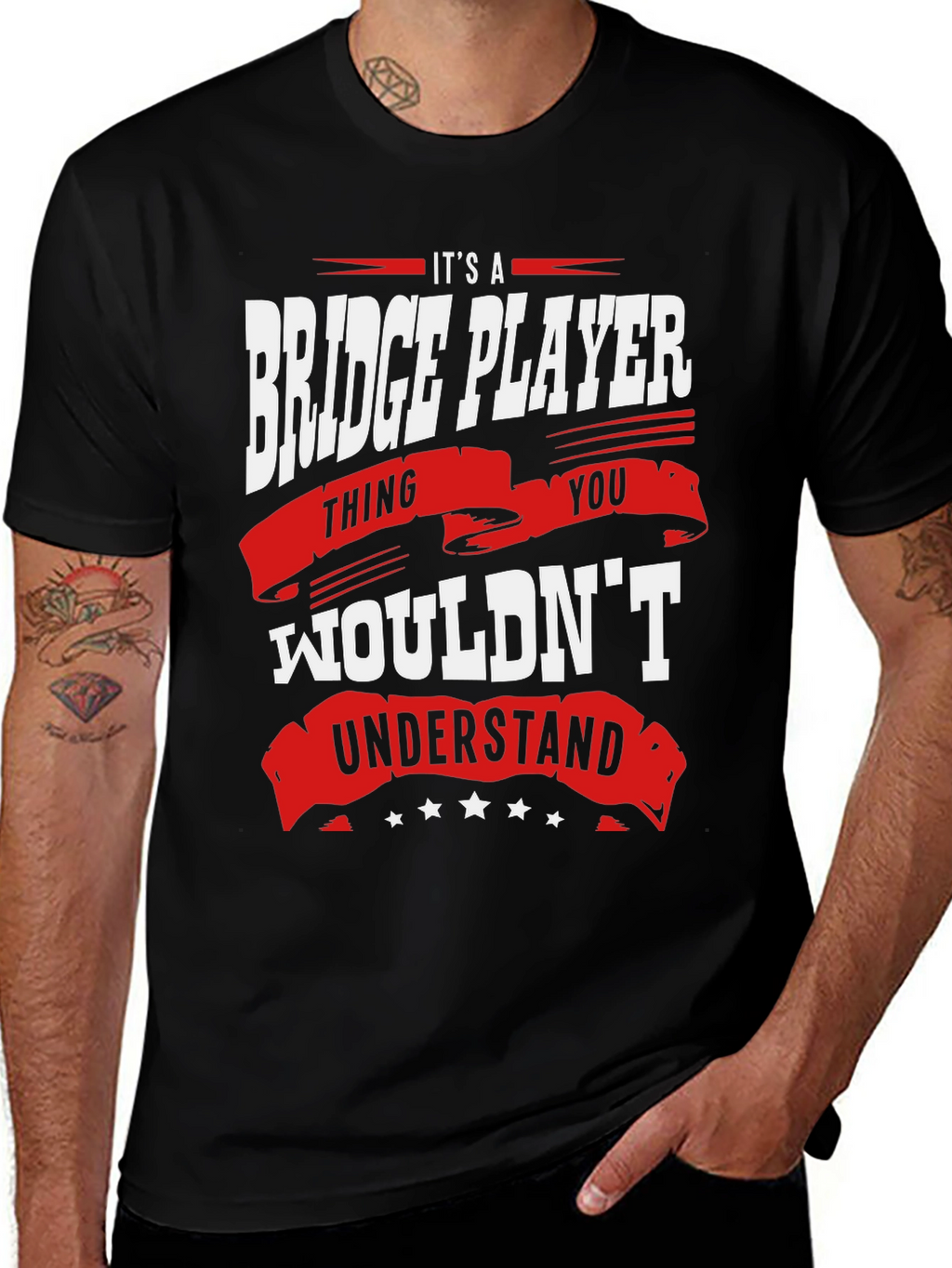 Bridge Player T-Shirt: Its a Thing You Wouldnt Understand