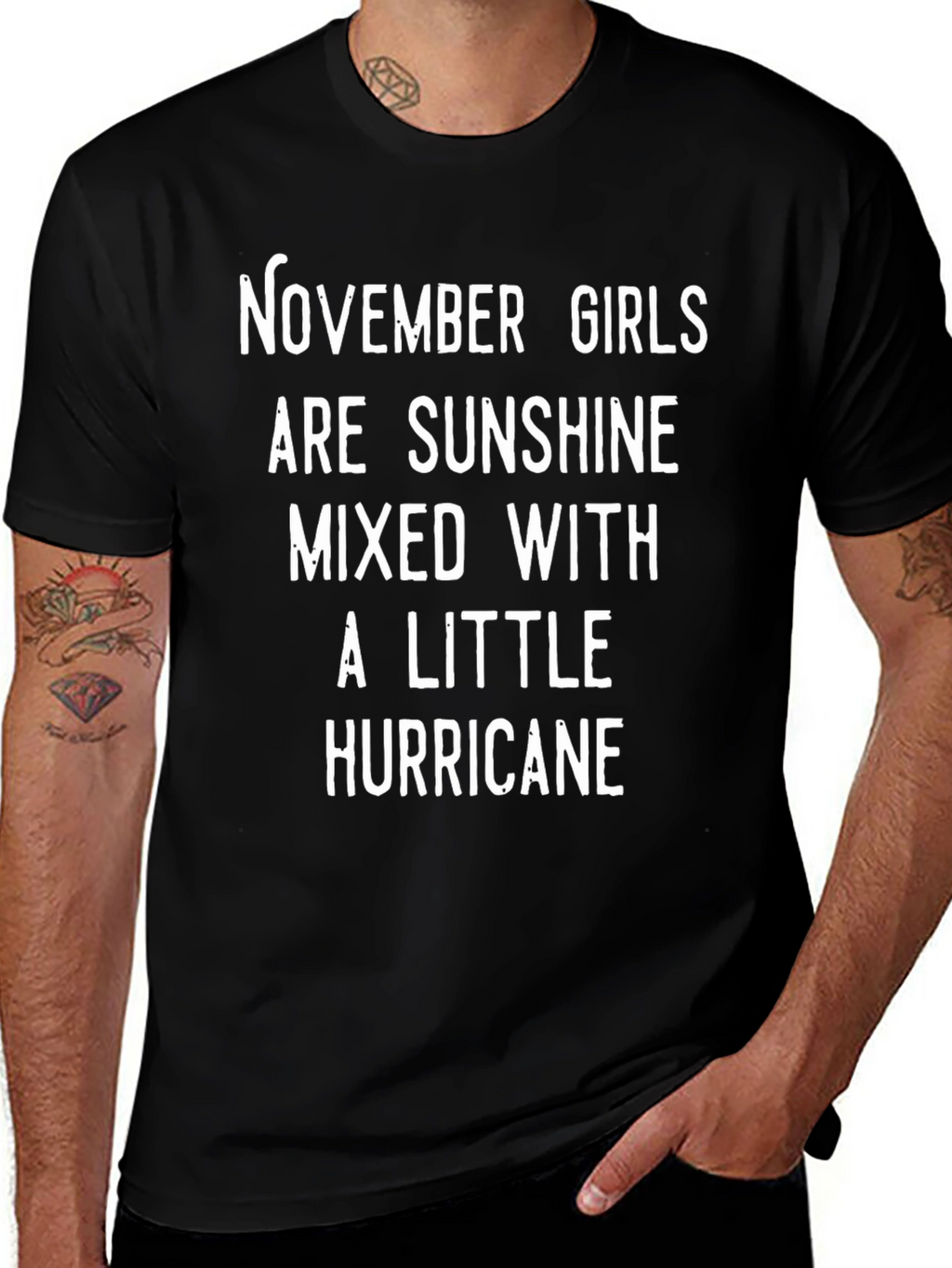 November Girls Hurricane Graphic Tee