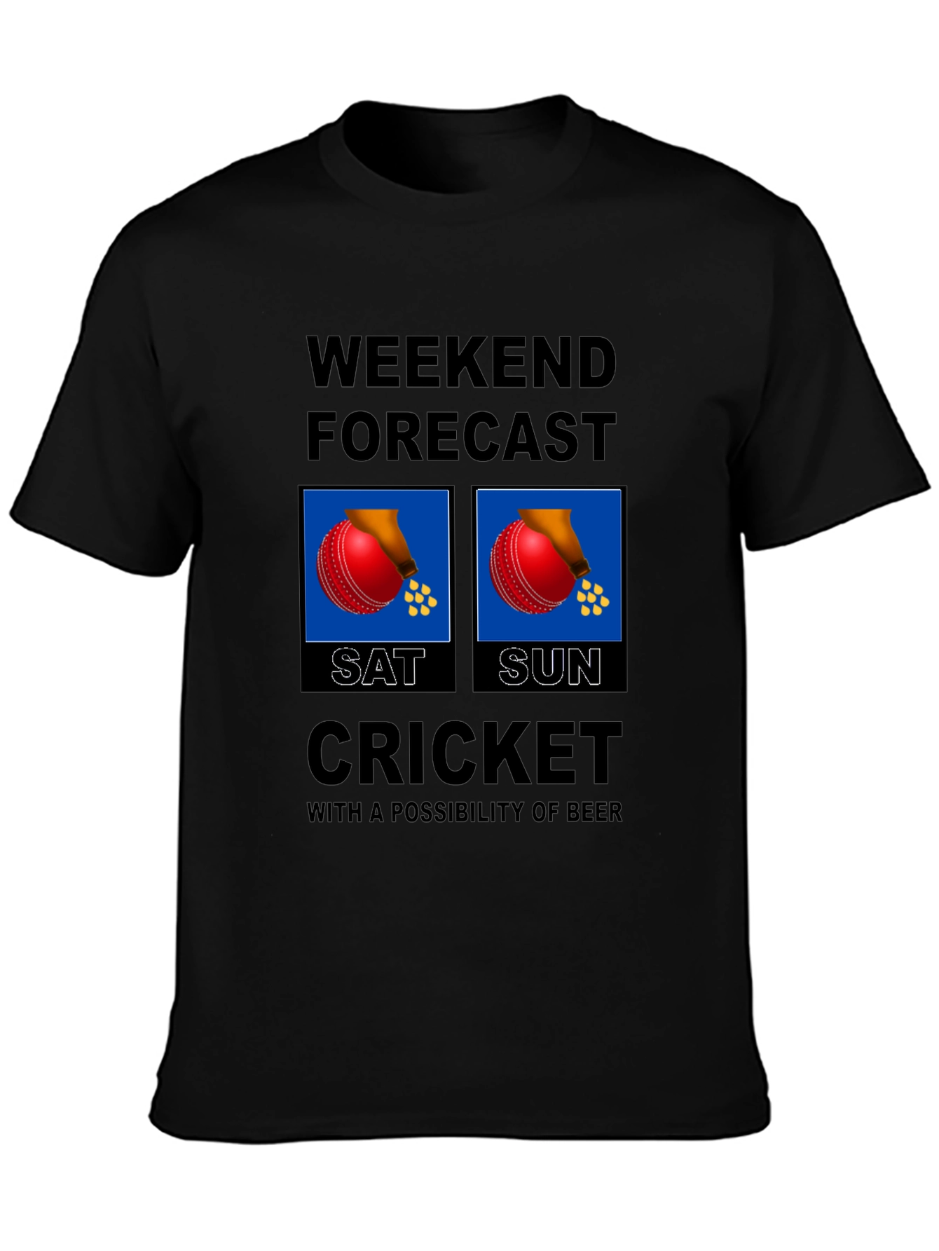 Weekend Cricket Forecast T-Shirt