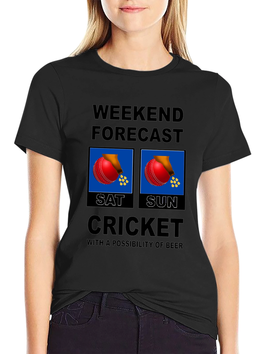 Weekend Cricket Forecast T-Shirt