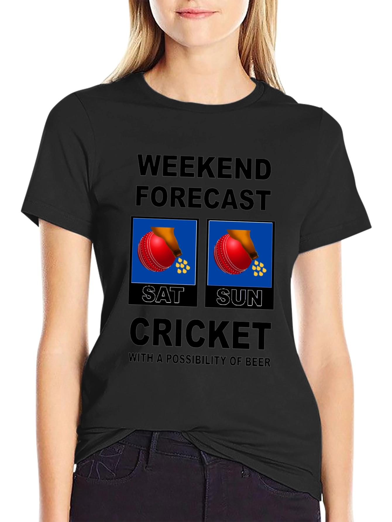 Weekend Cricket Forecast T-Shirt