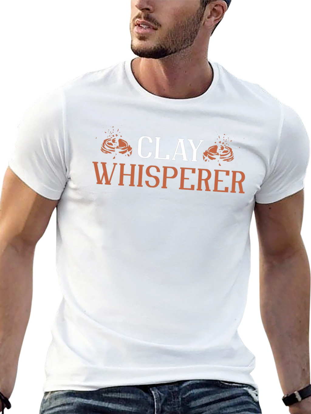 Clay Whisperer Graphic T-Shirt - Pottery Lover Tee