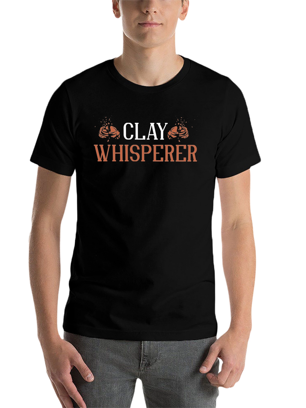 Clay Whisperer Graphic T-Shirt - Pottery Lover Tee