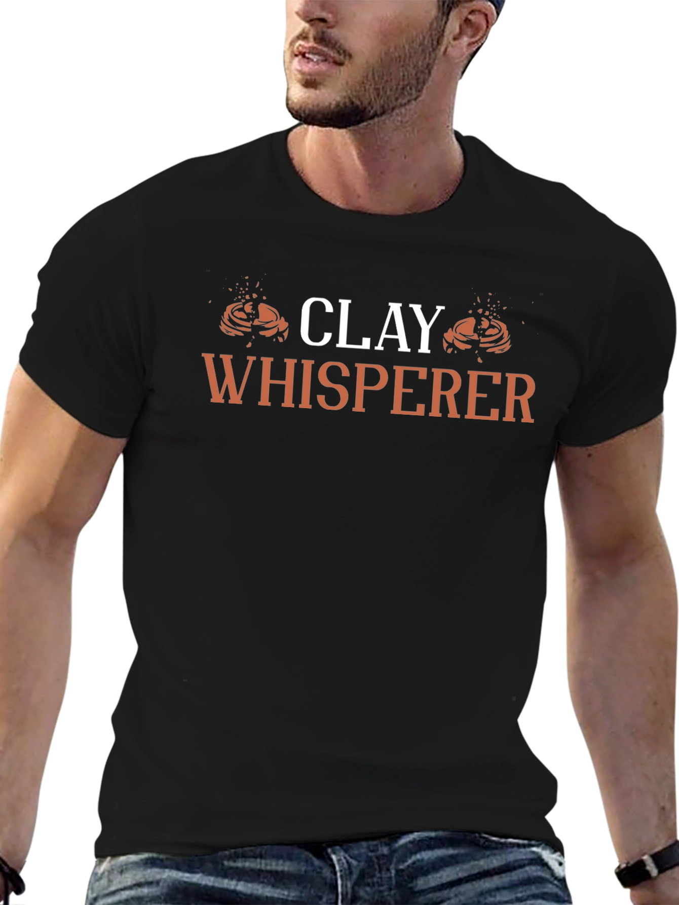 Clay Whisperer Graphic T-Shirt - Pottery Lover Tee