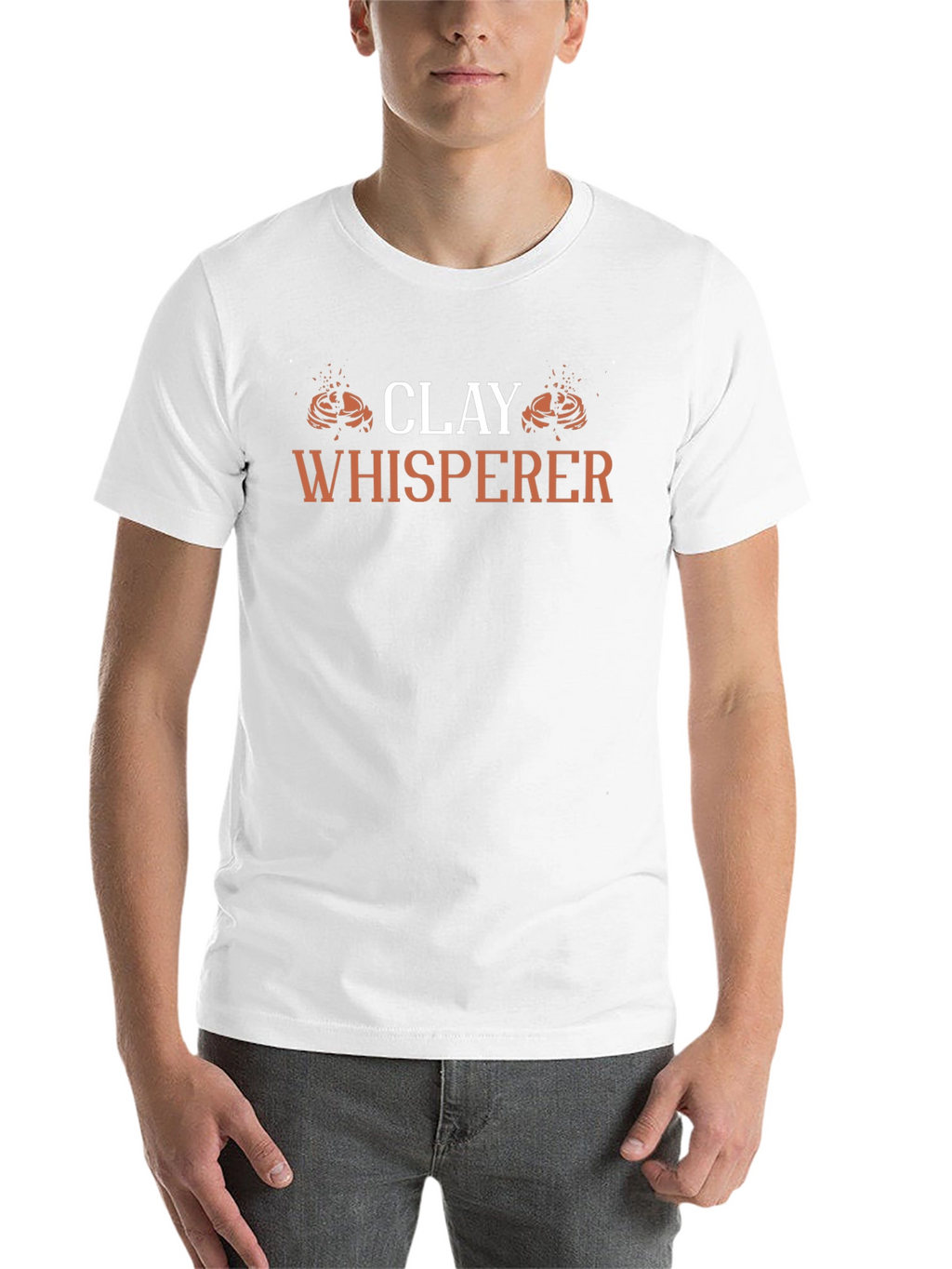 Clay Whisperer Graphic T-Shirt - Pottery Lover Tee