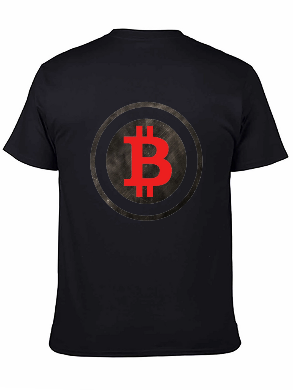 Bitcoin Logo Graphic Tee - Crypto Fan T-Shirt