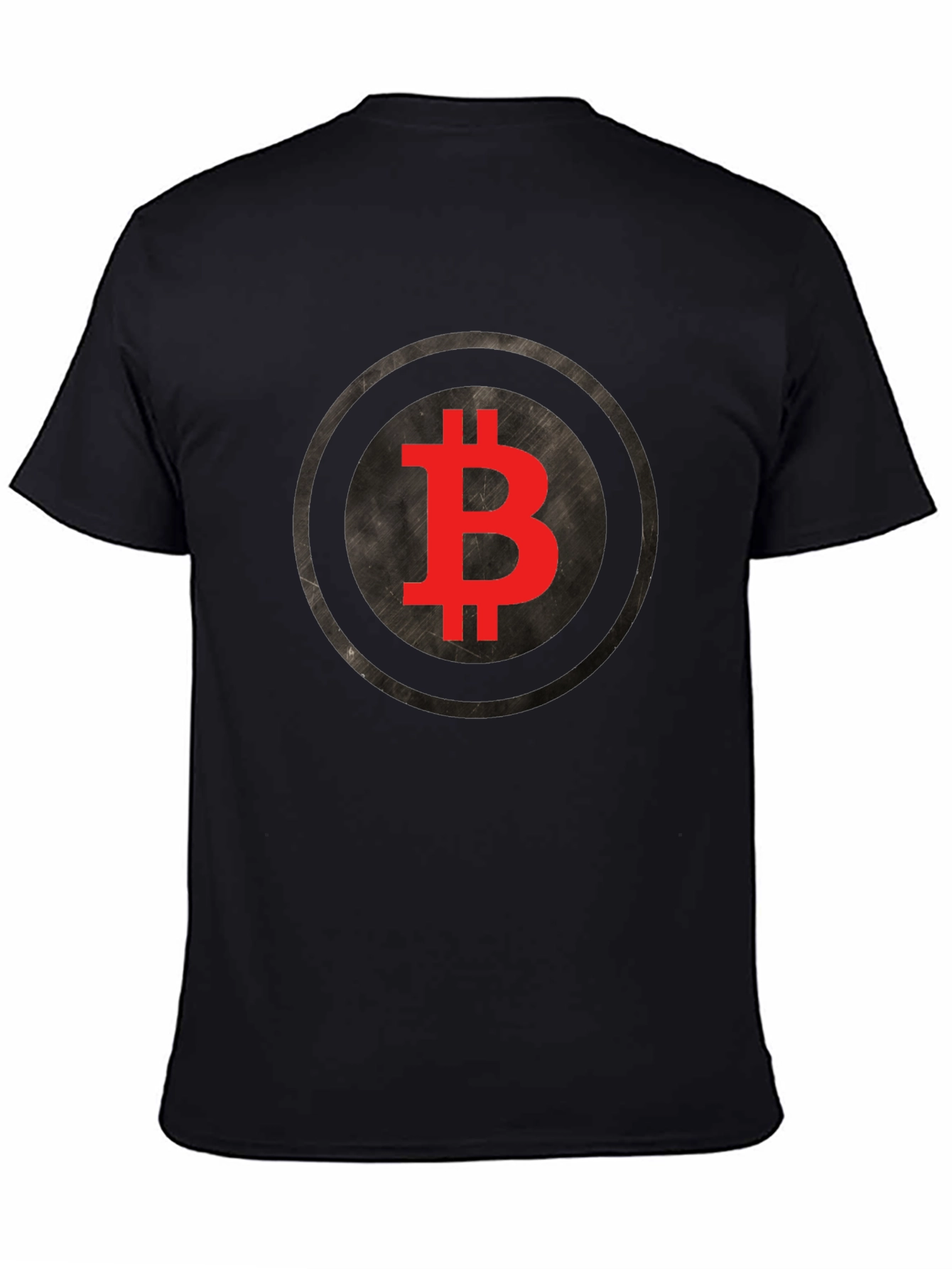 Bitcoin Logo Graphic Tee - Crypto Fan T-Shirt