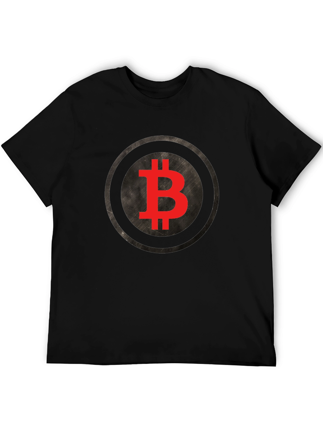 Bitcoin Logo Graphic Tee - Crypto Fan T-Shirt