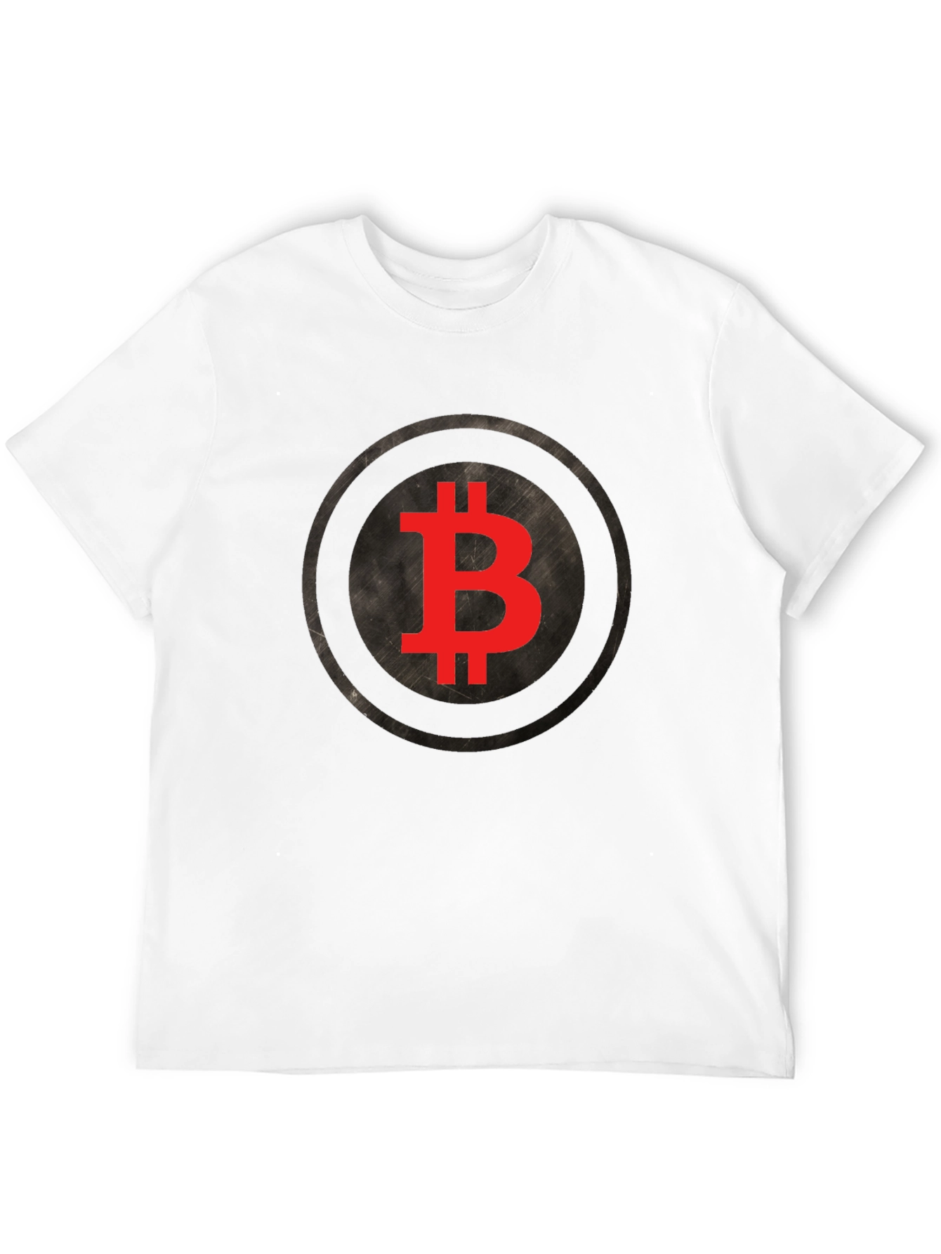 Bitcoin Logo Graphic Tee - Crypto Fan T-Shirt