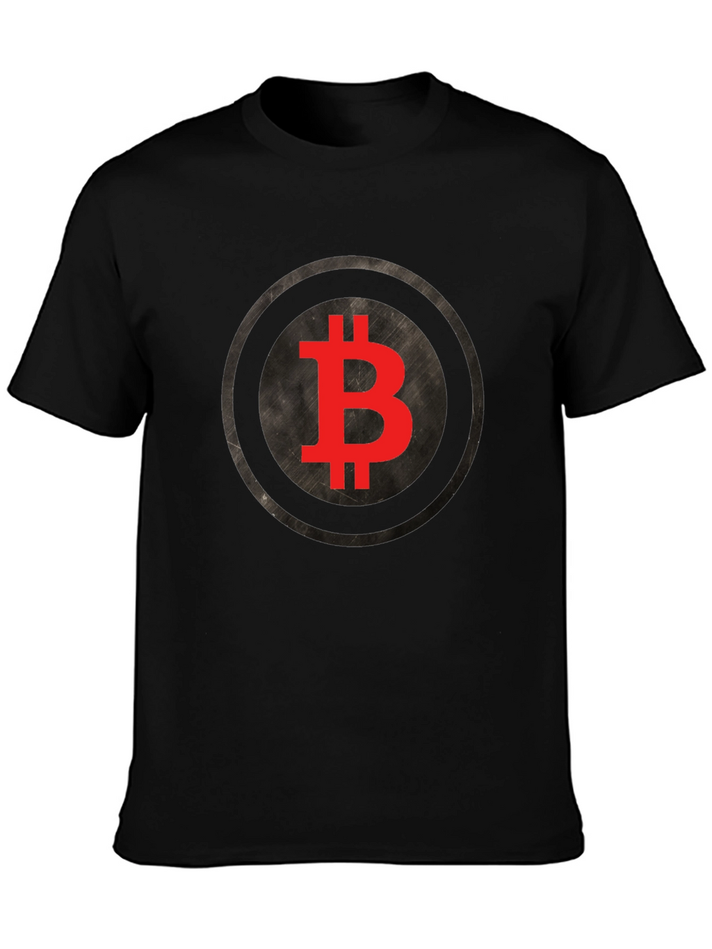 Bitcoin Logo Graphic Tee - Crypto Fan T-Shirt