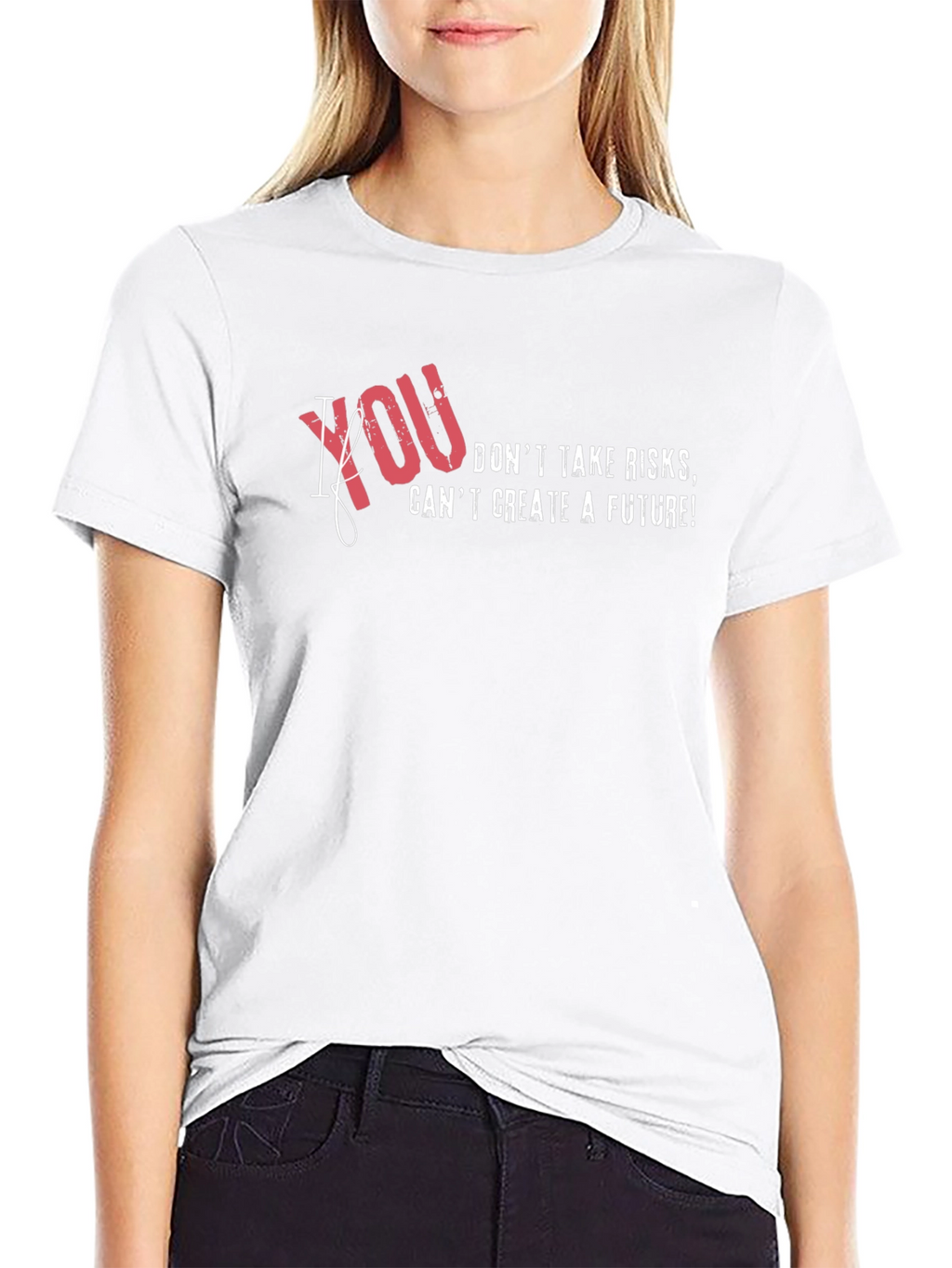 Risk Taker Graphic T-Shirt - Mens Black Tee