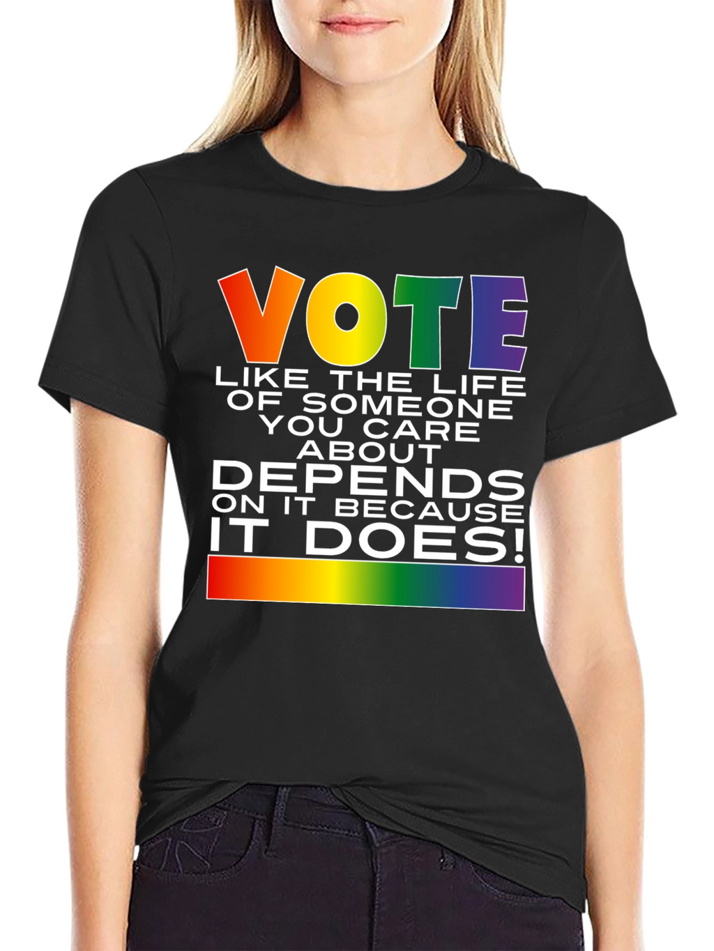 Vote Like Your Life Depends On It T-Shirt