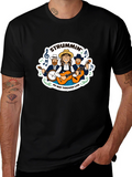Strummin Through Life Black Graphic Tee