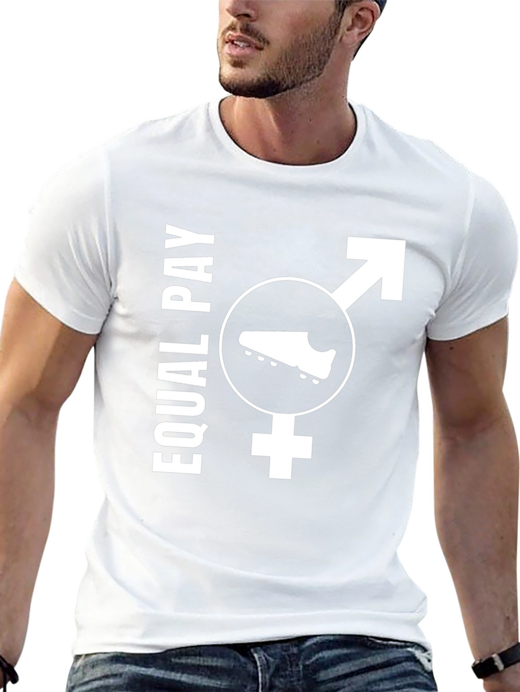 Equal Pay Soccer T-Shirt - Unisex Advocacy Tee