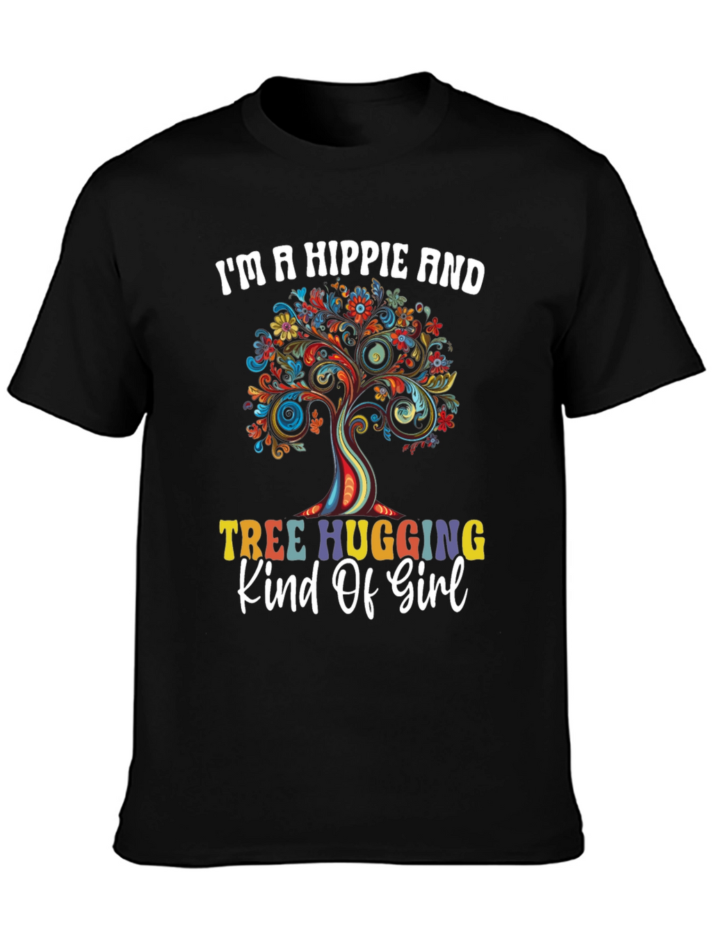Hippie Tree Hugging T-Shirt