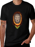 Orangutan T-Shirt: Gentleman Monkey Design