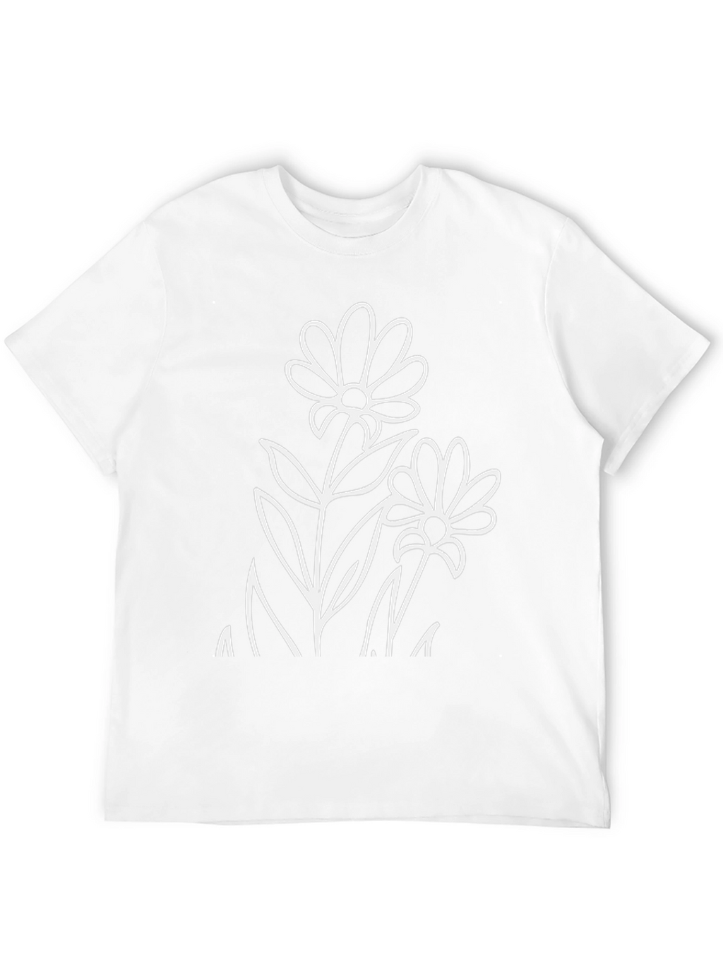 Black Floral Graphic T-Shirt