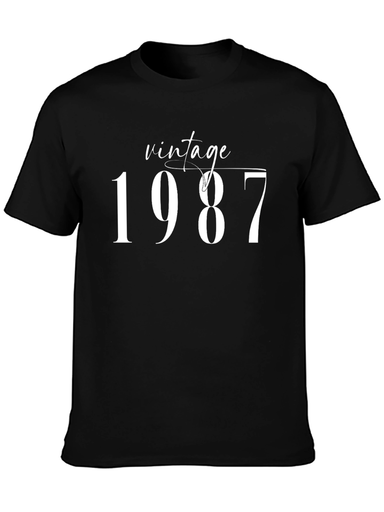 Vintage 1987 T-Shirt - Classic Birthday Tee