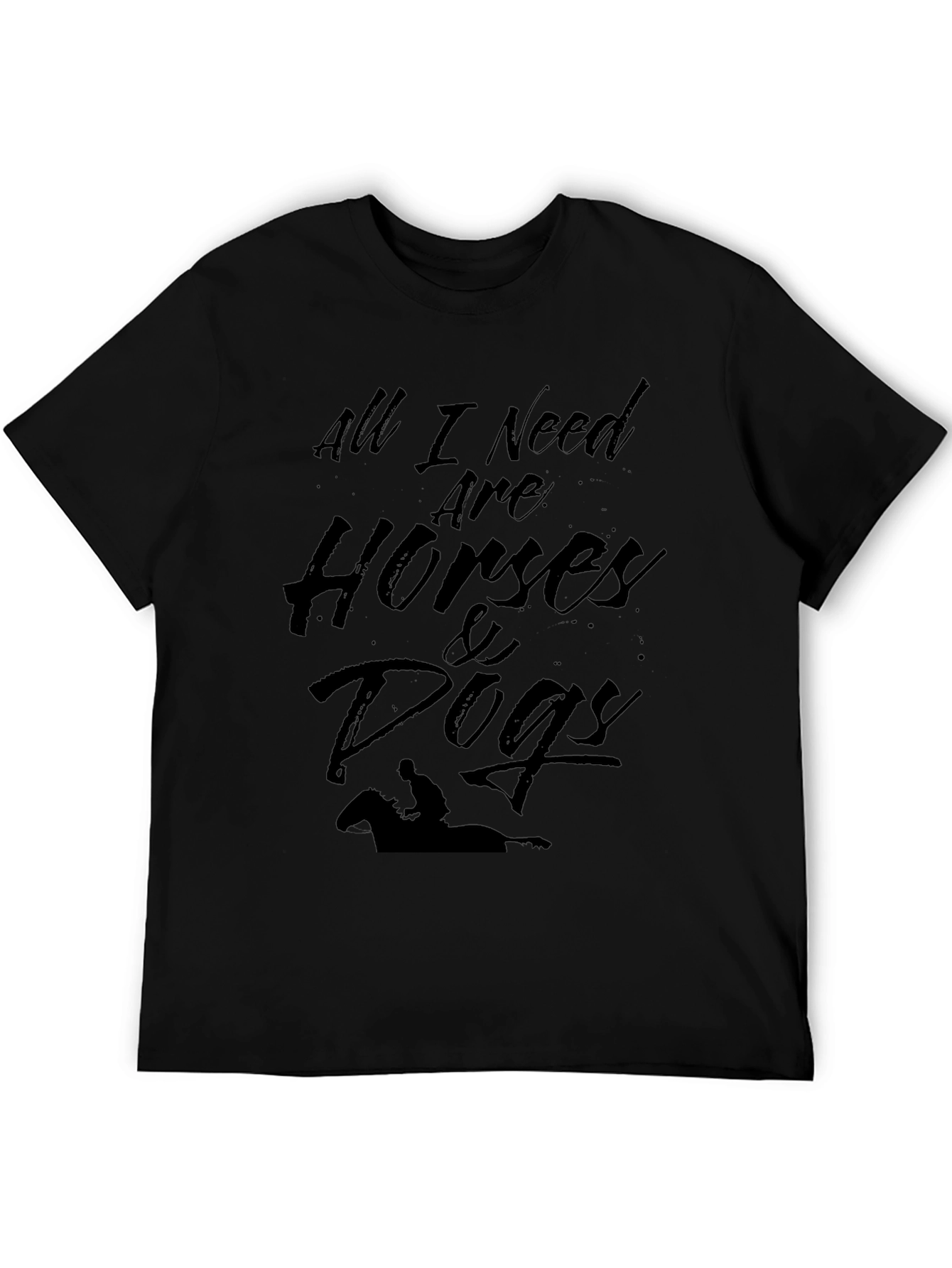 All I Need Are Horses & Dogs Graphic Tee
