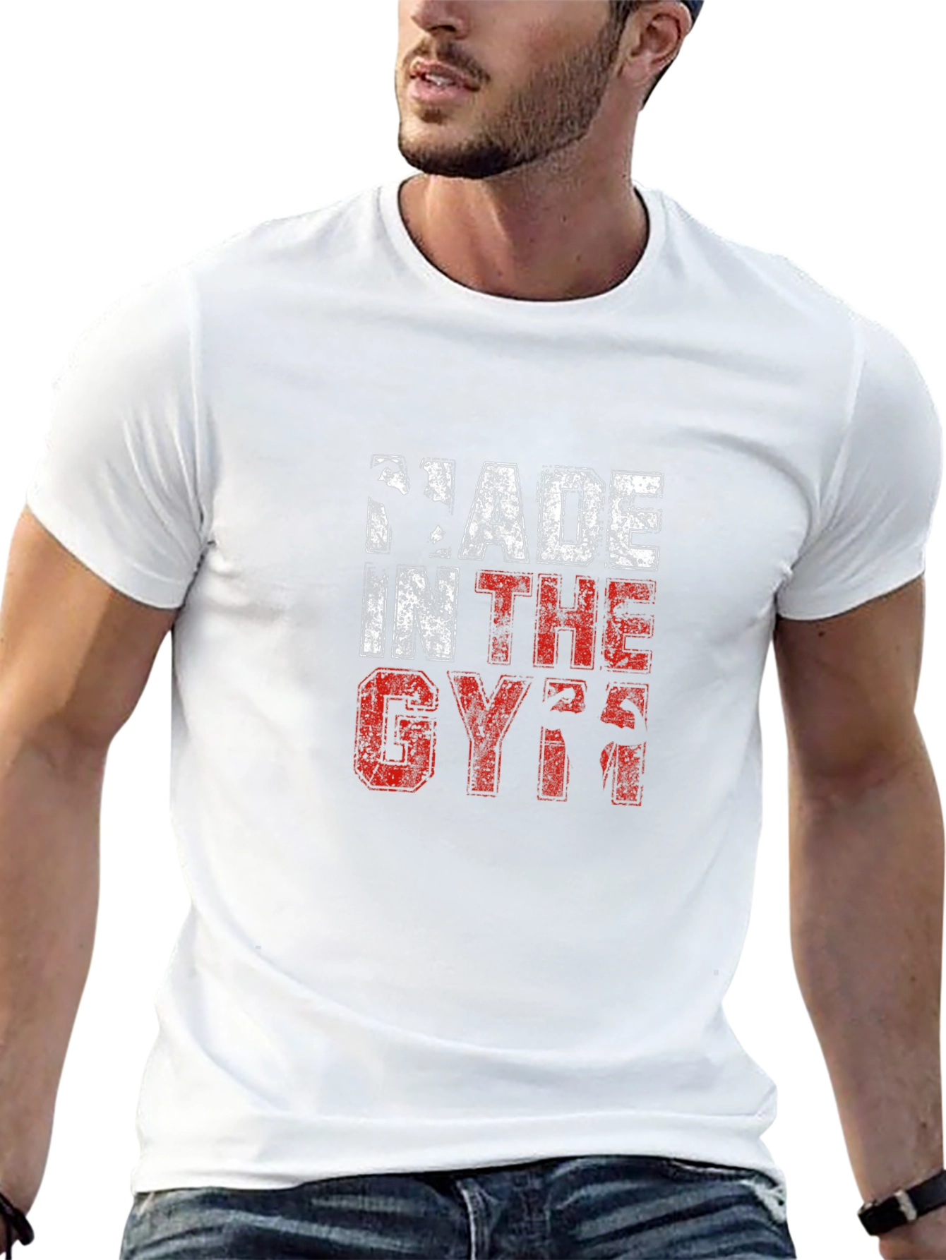 Made in the Gym Graphic Tee - Black