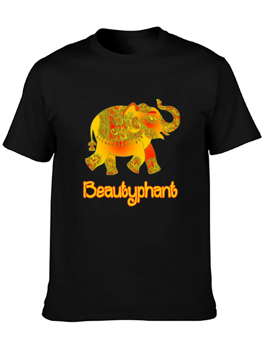 Beautyphant Graphic T-Shirt - Elephant Design