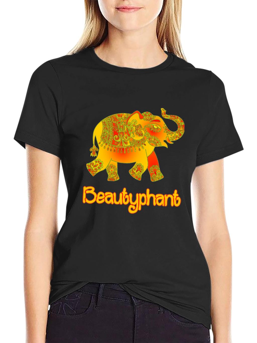Beautyphant Graphic T-Shirt - Elephant Design