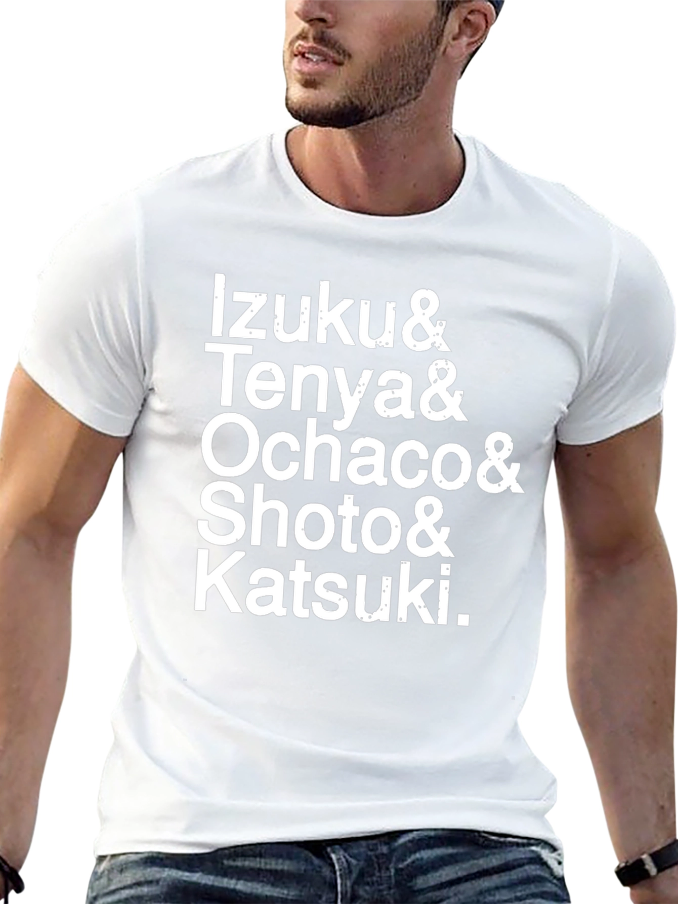 My Hero Academia Character List T-Shirt