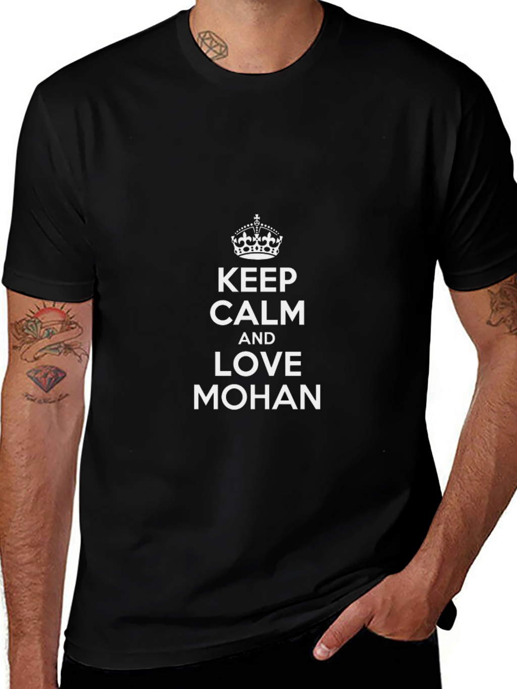 Keep Calm and Love Mohan Tee