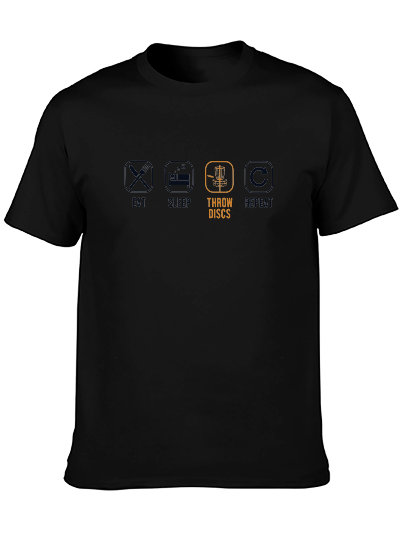 Eat Sleep Throw Discs Repeat T-Shirt