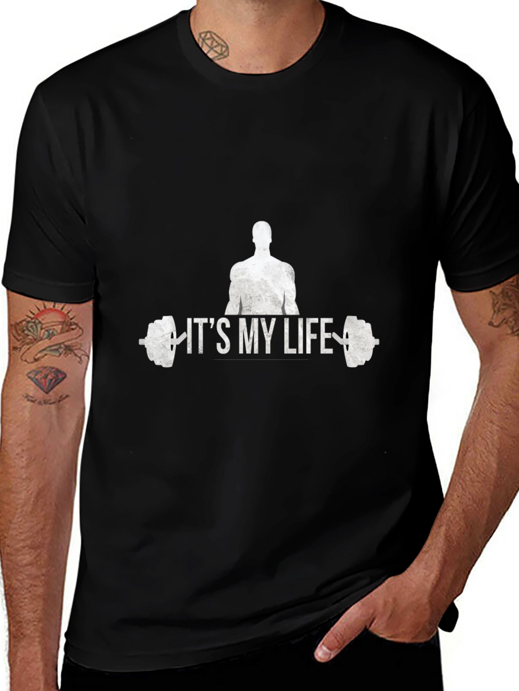 Its My Life Weightlifting T-Shirt
