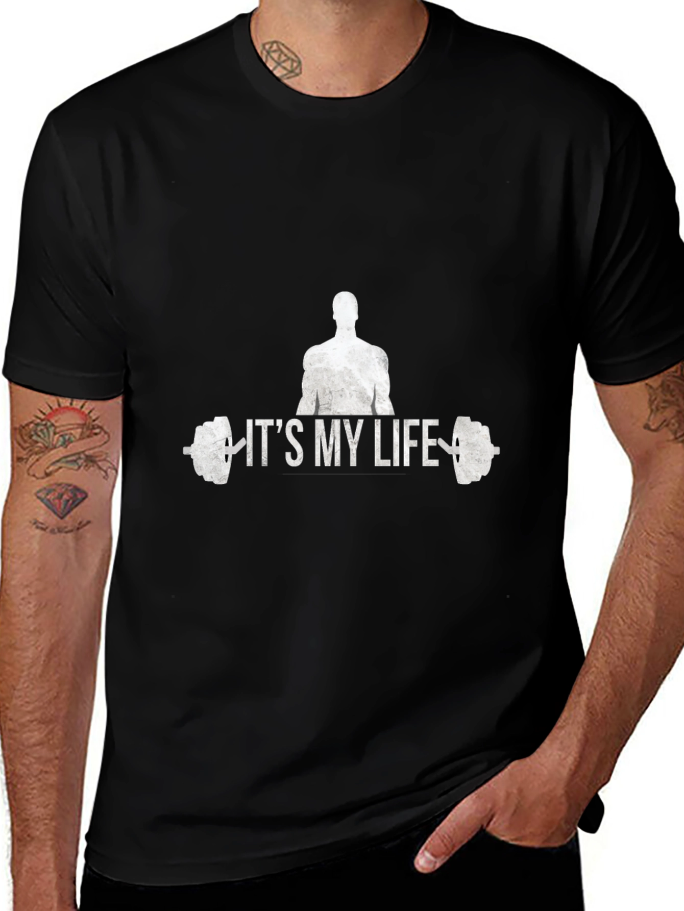 Its My Life Weightlifting T-Shirt