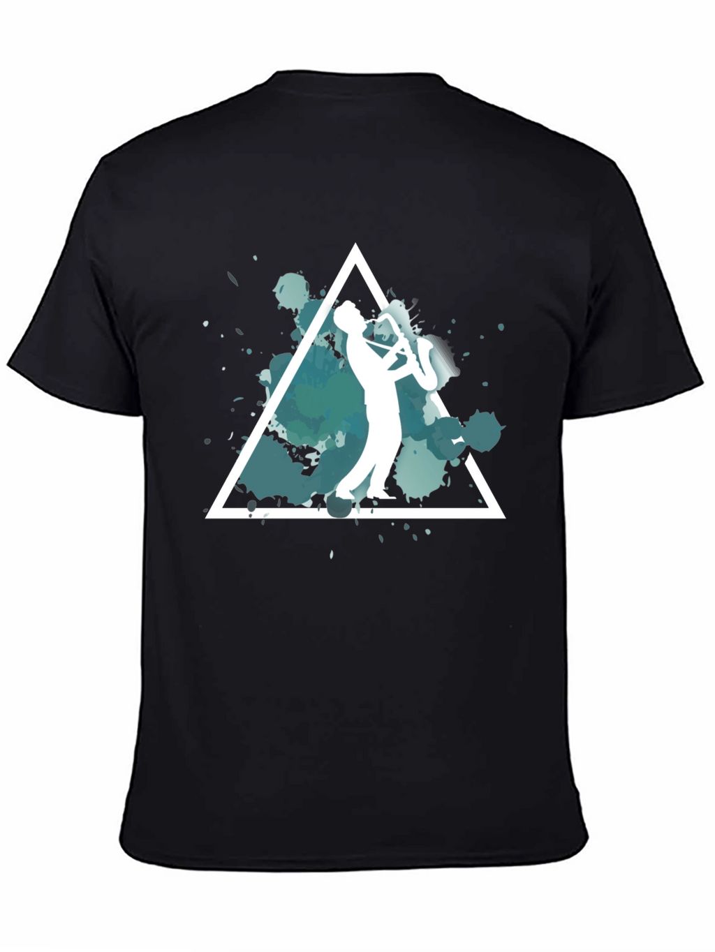 Jazz Player Graphic Tee - Cool & Unique Design