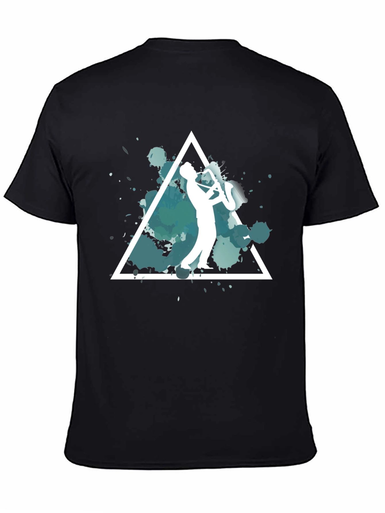 Jazz Player Graphic Tee - Cool & Unique Design