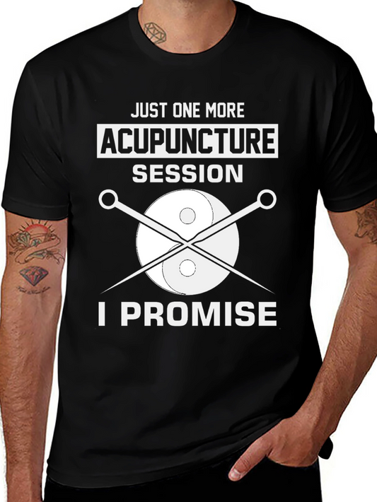 Acupuncture Session T-Shirt: Funny Graphic Tee for Health Lovers
