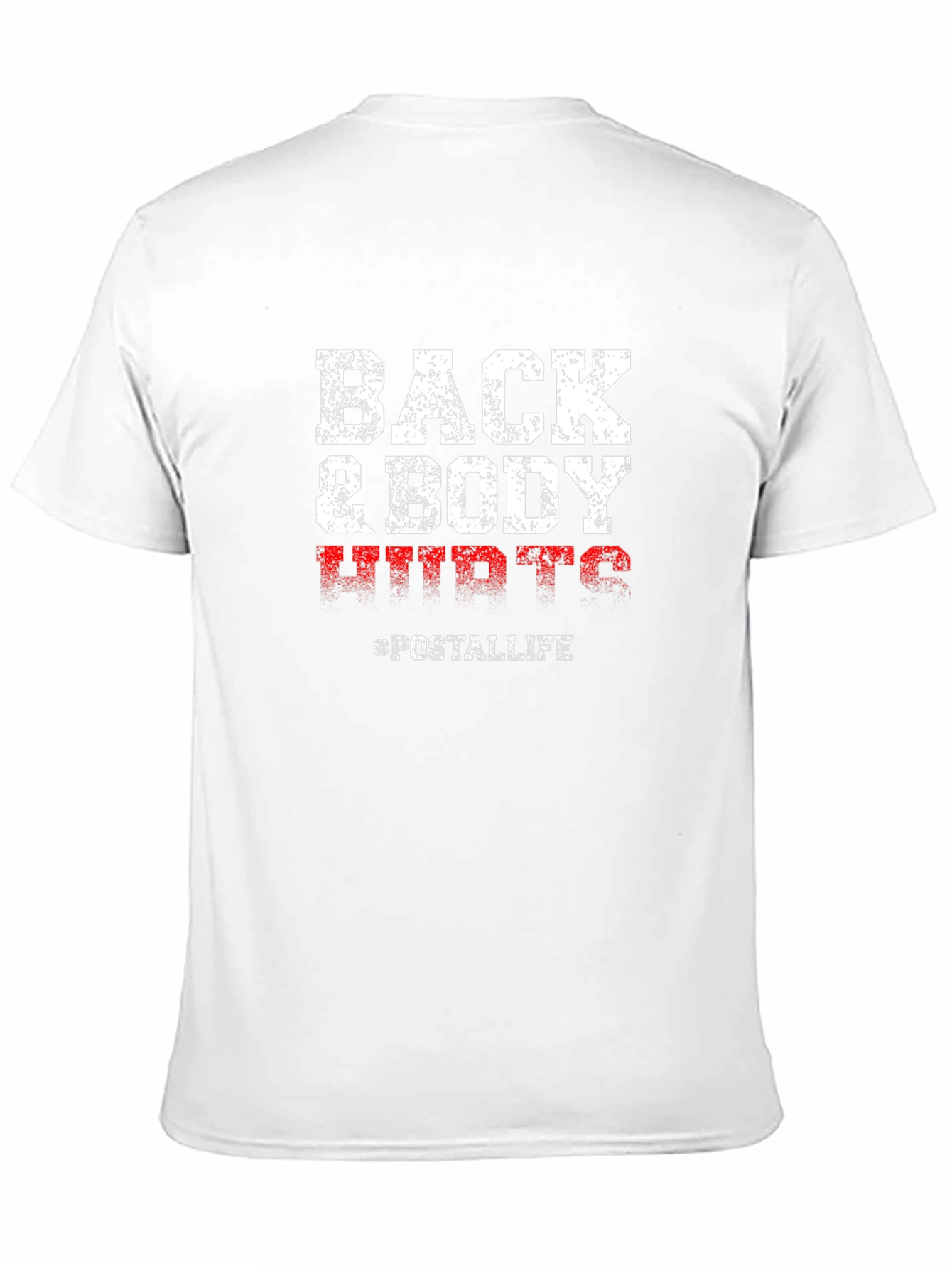 Back & Body UWTG #POSTALLIFE Graphic Tee