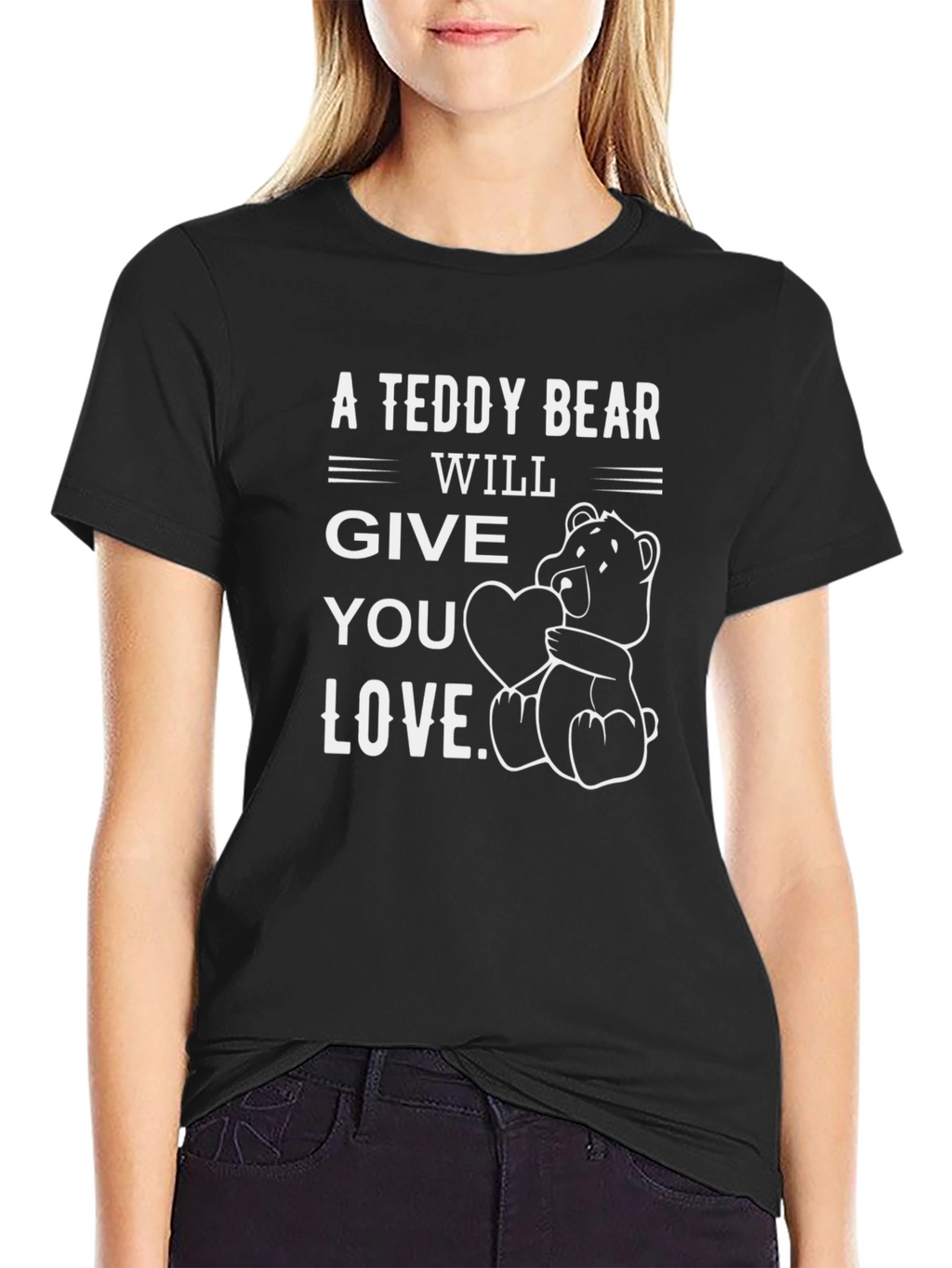Teddy Bear Love Graphic T-Shirt