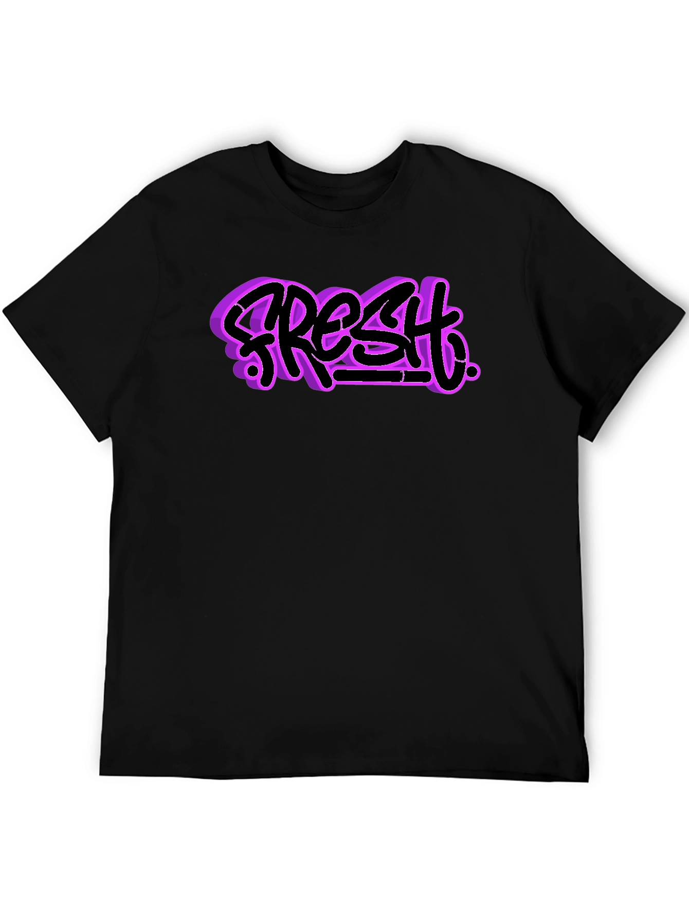 Fresh Graphic Tee - Black