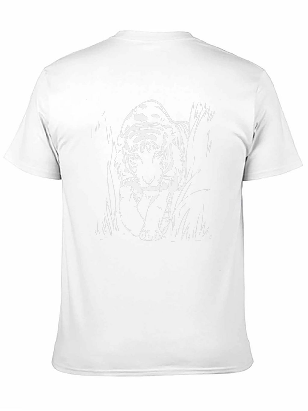 Tiger Graphic Black T-Shirt