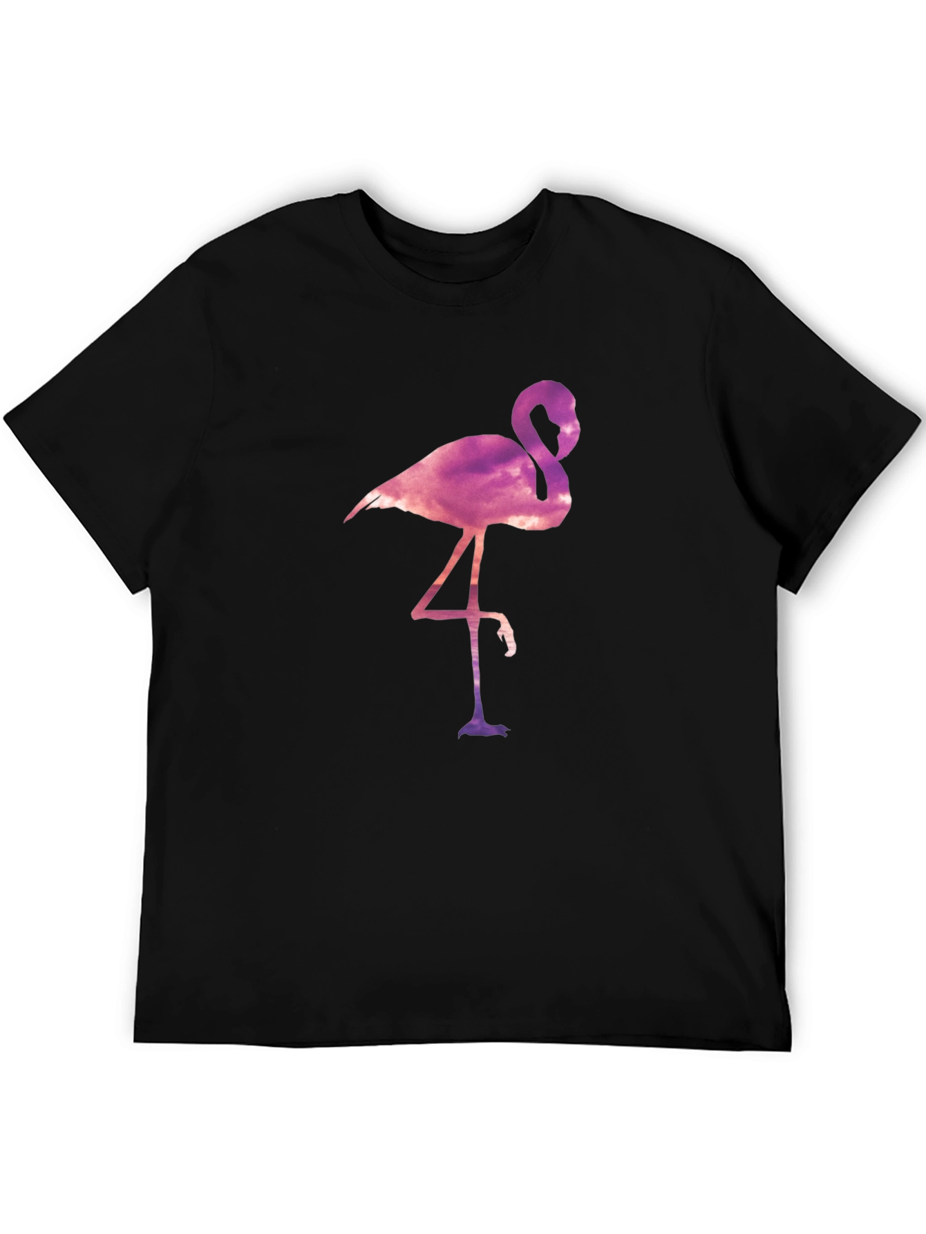 Flamingo Graphic Tee - Mens Black T-Shirt