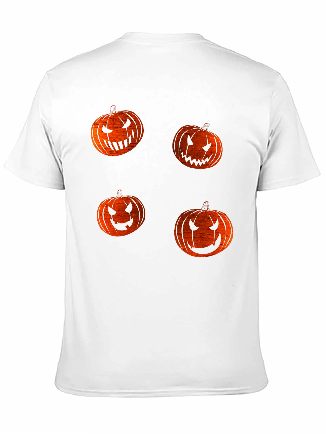 Halloween Pumpkin Face T-Shirt - Spooky Season