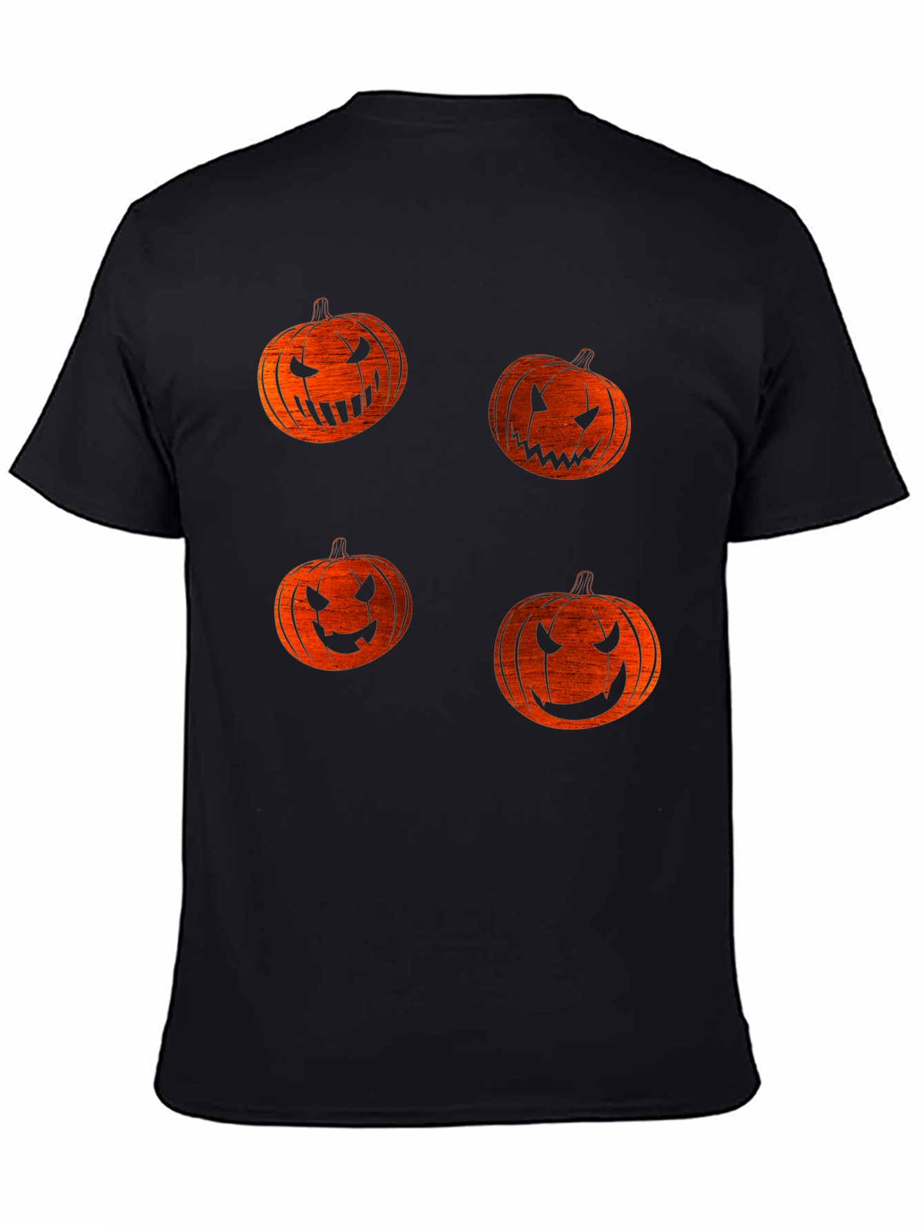Halloween Pumpkin Face T-Shirt - Spooky Season