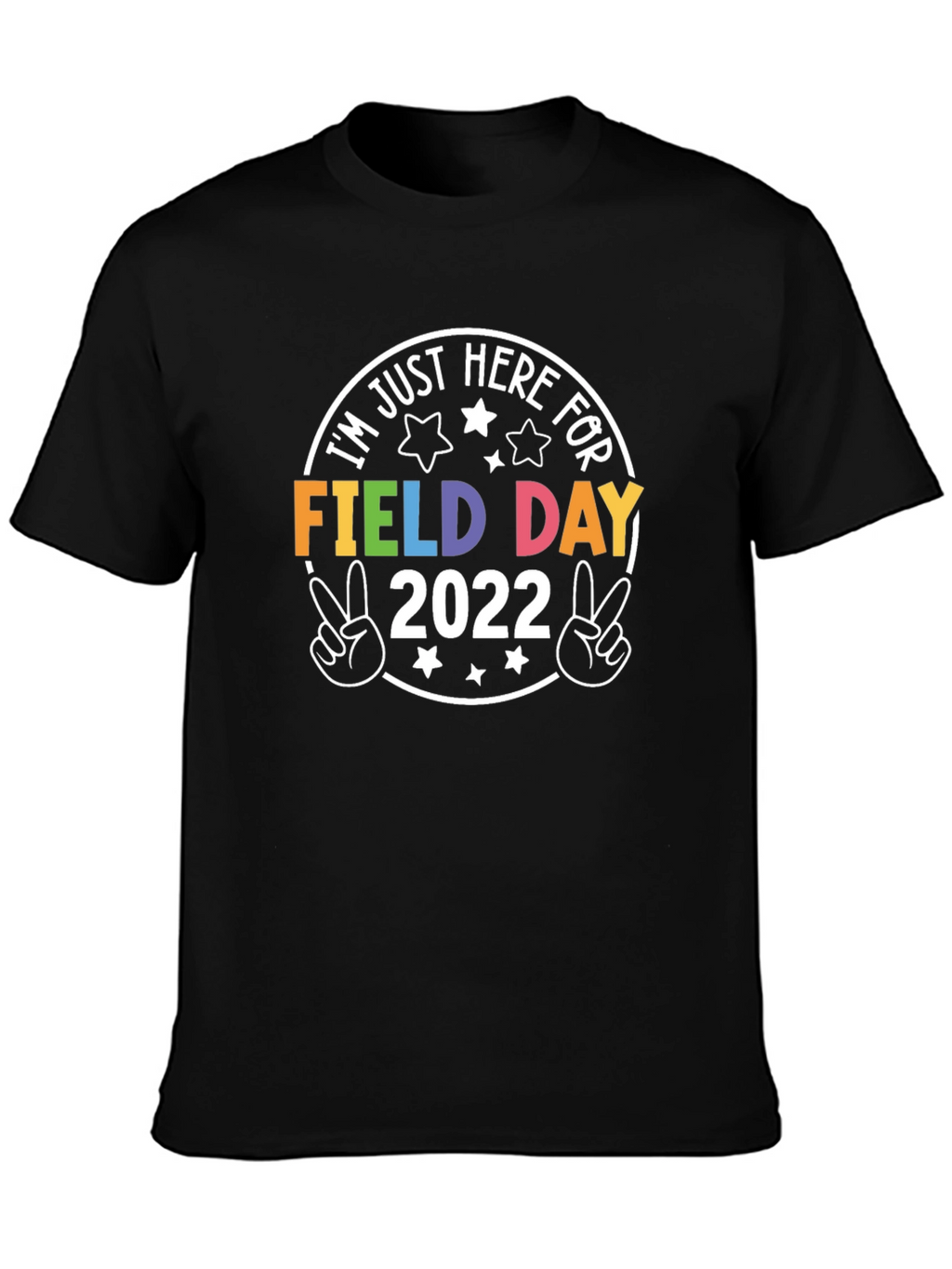 Field Day 2022 T-Shirt -  Peace Sign Design