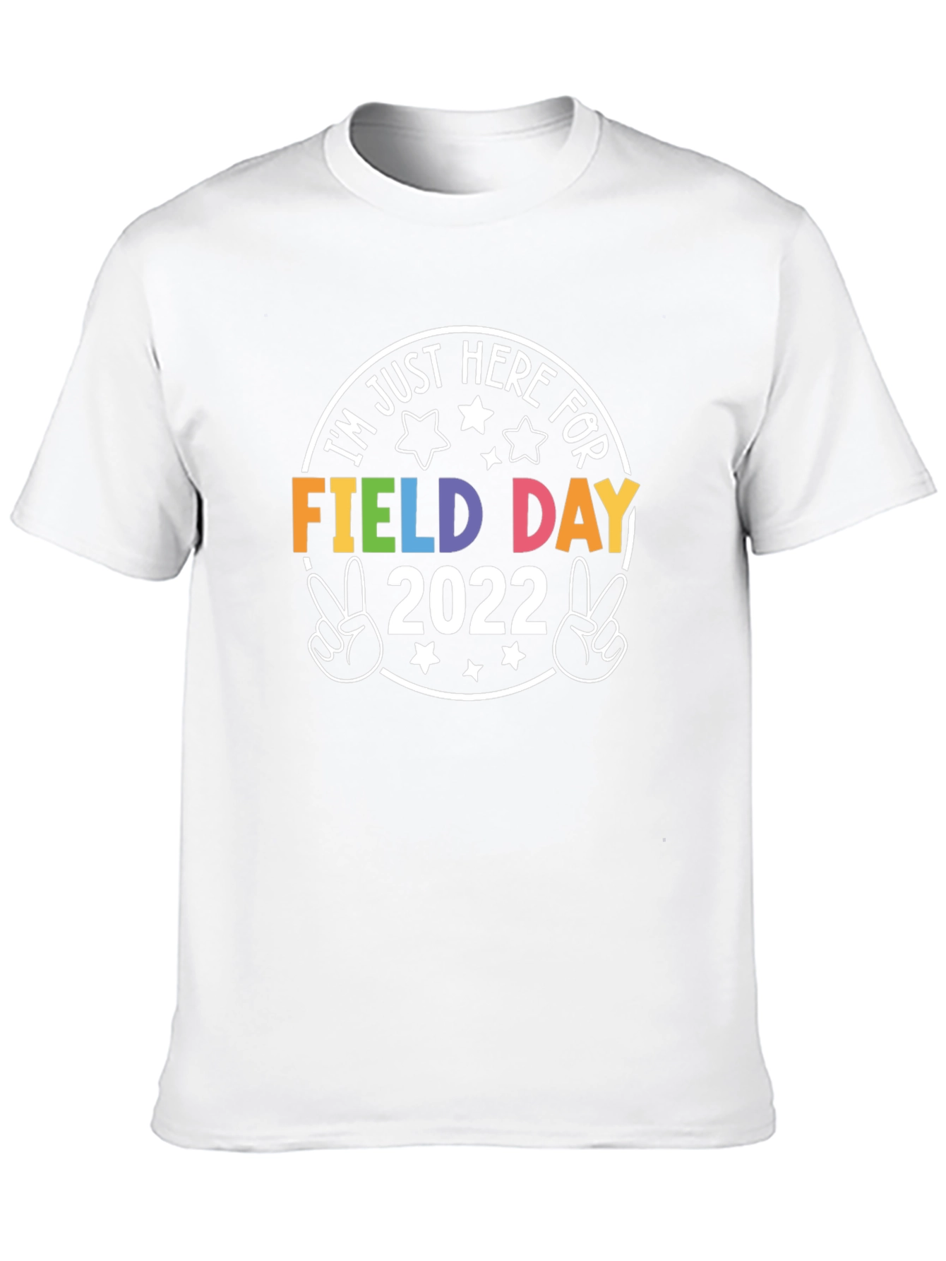Field Day 2022 T-Shirt -  Peace Sign Design