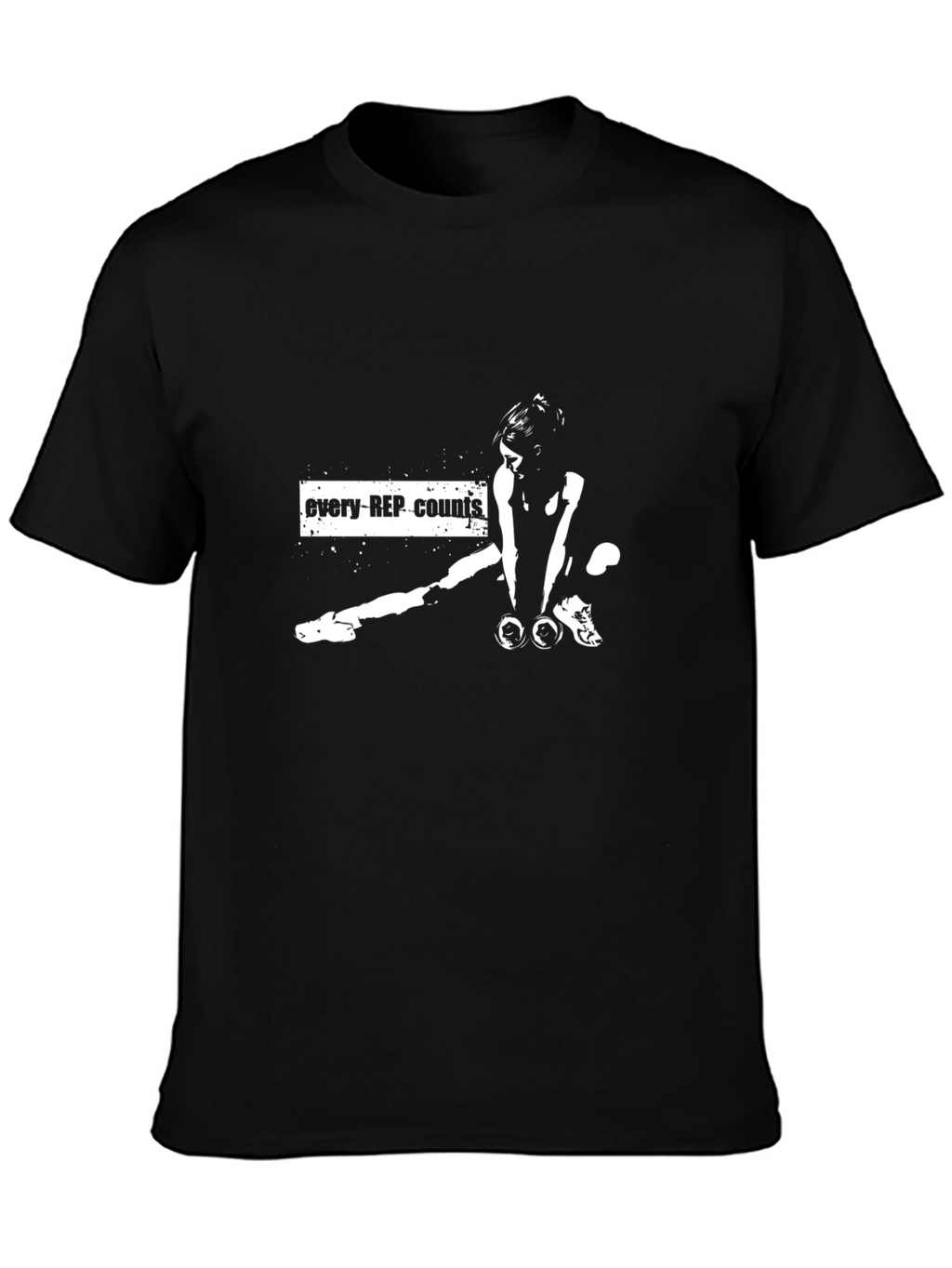 Every Rep Counts Fitness T-Shirt
