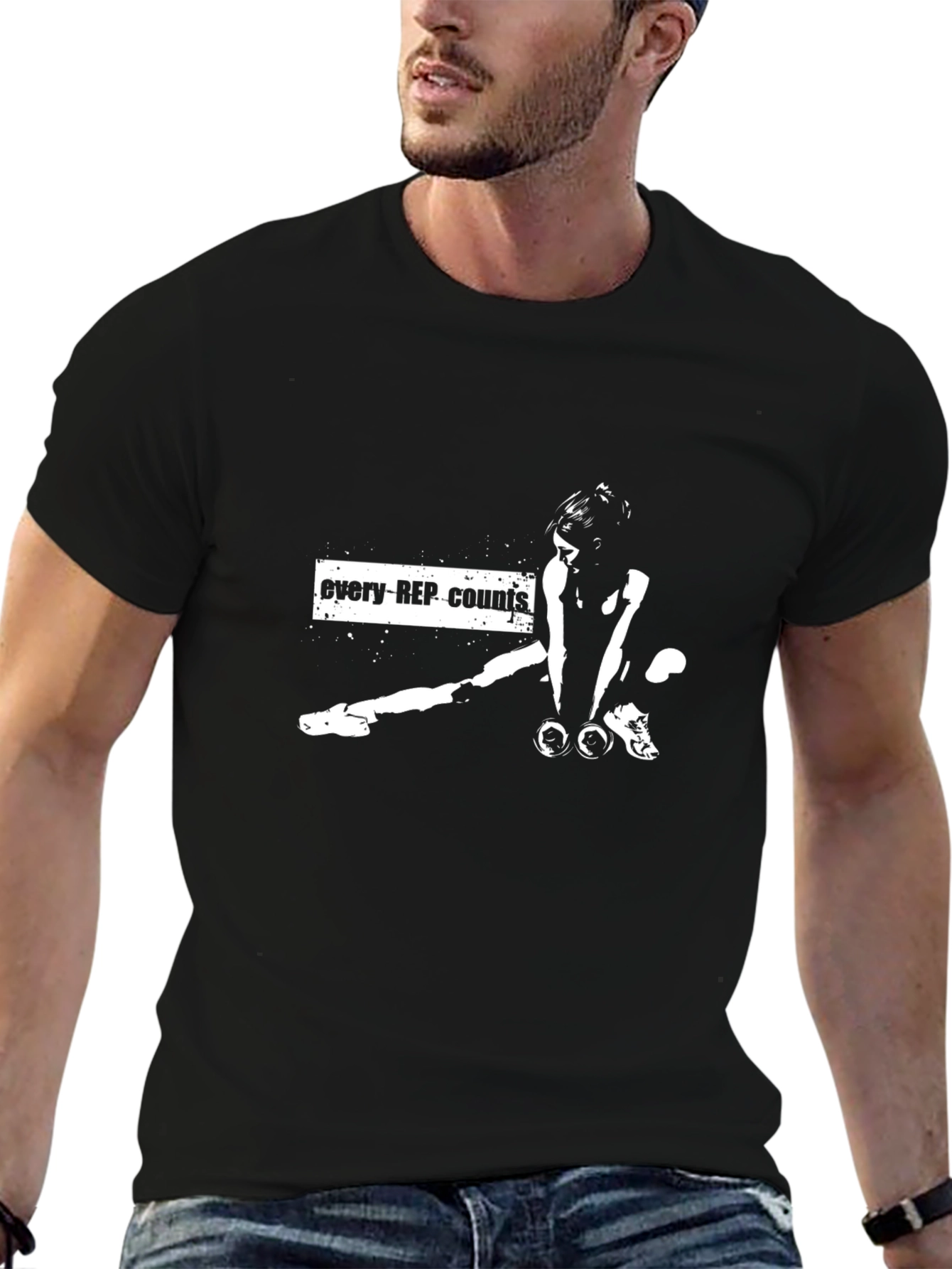 Every Rep Counts Fitness T-Shirt