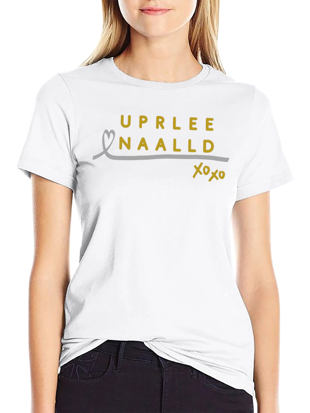 UPRLEENAALLD Tee - Trendy Graphic T-Shirt
