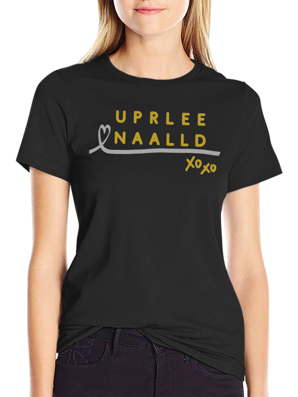UPRLEENAALLD Tee - Trendy Graphic T-Shirt