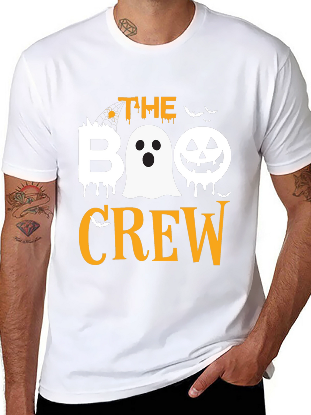 The Boo Crew Halloween Graphic Tee