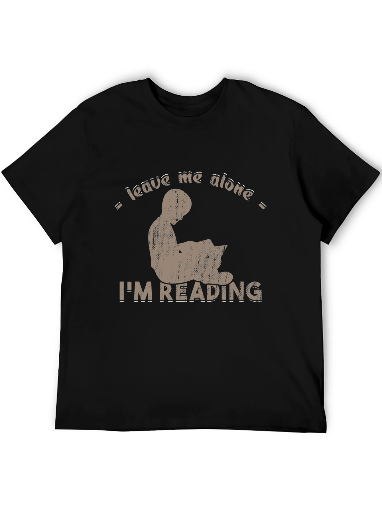 Leave Me Alone Im Reading Black T-Shirt
